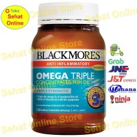 Jual BOTOL PENYOK BLACKMORES OMEGA TRIPLE FISH OIL 150 KAPSUL Murah