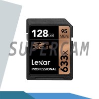 Memori Lexar 128GB UHS-I 633x SDXC Memory Card SD Professional