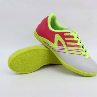 SEPATU FUTSAL SPECS VERTECS KIDS PUTIH VARIAN MERAH HIJAU STABILO