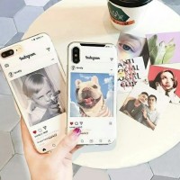 Instagram Case Oppo F9 Softcase Jelly Silicon Casing Unik