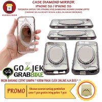Case Paling Bagus Termurah Iphone 5G Diamond Mirror Casing Princess