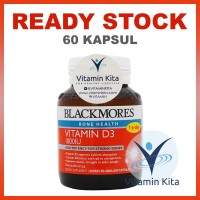 Jual BLACKMORES VITAMIN D3 1000IU - 60 CAPS Murah
