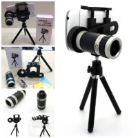 UNIVERSAL TELEZOOM 8X TRIPOD HOLDER U Lensa android hp