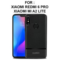 LEATHER ARMOR case Xiaomi Mi A2 Lite Redmi 6 Pro softcase casing cover