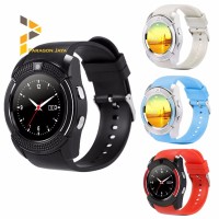 JUAL Smartwatch Smart Watch Jam Tangan Pintar V8 Bluetooth Sim Card M