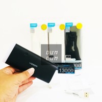 VEGER POWER BANK 13000 MAH V90 BENTUK SLIM ORIGINAL GARANSI