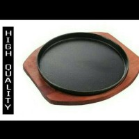HOT PLATE BULAT, Ayam, Sapi, Oval, ikan, Piring Steak , Wajan Hotplate