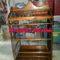 Kandang burung kotak Replika ebod no 2