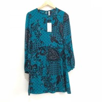 Dress Blouse Printed Batik Mango Authentic Not HNM Zara Woman