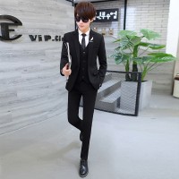 Fashion trendy- Jas Pria Style Korea Black Trendy Cool