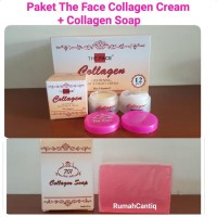 PAKET THE FACE CREAM COLLAGEN DAY & NIGHT LIGHTENING PLUS VIT E BPOM