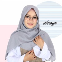 Jual Hijab Segi Empat Pesta Pernikahan ELEGAN / Diamond Alexandria