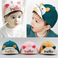 FASHION BAYI & ANAK TOPI BASEBALL DENGAN BAHAN KATUN DAN GAMBAR KARTUN