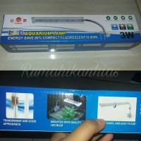Lampu LED Jepit Yamano 3 watt untuk aquascape dan aquarium