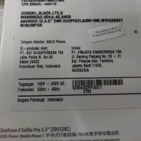 Hp Asus Zenfone 4 Selfie PRO ZD552KL - Ram 4Gb Int 64Gb Garansi Resmi
