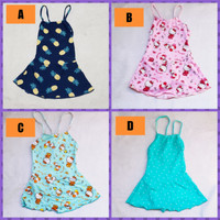 Baju Pakaian renang pantai rok bayi cewek perempuan 0 - 6 Bulan QOR26