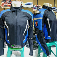 Jaket touring jr biru titanium original not alpinestar contin dainese
