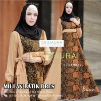 GAMIS DRESS MIULAN BATIK DRESS BY ORI NAURA