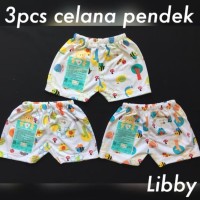 Pakaian Bayi Unisex Baju & Sepatu Libby New Born Celana Pendek AIC5116