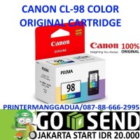 CANON CL98 COLOR TINTA CL-98 ORI PRINTER E500 E510 E560 E600 E610