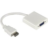 GROSIR KABEL HDMI KE VGA FEMALE TO LCD TV PROYEKTOR CONVERTER LAPTOP