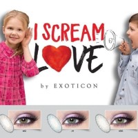 BEST SELLER SOFTLENS I SCREAM LOVE - KISSES NORMAL