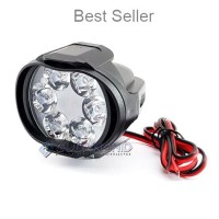 Lampu Tembak Sorot LED Spion Motor Cree 6 Mata 6W