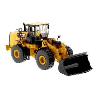 Miniatur Truk Caterpillar loadar Tinggi 1 / 50 untuk Koleksi 85928