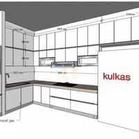 Big Promo Tambahan Proyek Kitchen Set Cilegon