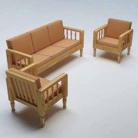 Kursi sofa tamu set kayu ukir minimalis murah
