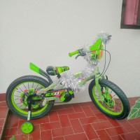 BARU Sepeda anak Roda Empat exotic hijau only gojek