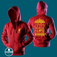 Jaket Hoodie Zipper Liverpool Youll Never Walk Alone 02 - 313 Clothing