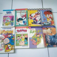 Komik Doraemon, Inuyasha, Pokemon, Samurai X, Rantaro, Hatori, Tamiya