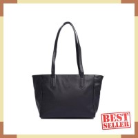 Tas Kulit Wanita - Lucca Totebag Black - Mole Indonesia