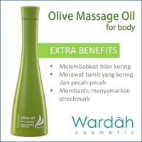 Wardah Pure Olive Oil for Face Massage 150 ml - Minyak Zaitun Wardah
