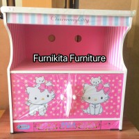 Termurah RAK TV MEJA TV HELLO KITTY MINIMALIS MURAH