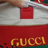 ORI LEATHER TAS GUCCI PINGGANG WAIST BAG SEMI ORI
