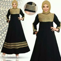 Jual Gamis Abaya Hitam eklusive, Gamis Pesta Bordir, Abaya Arab S-cleopatra Murah