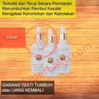 Jual Obat Penumbuh Rambut Montclair Hair Serum Paket Gold
