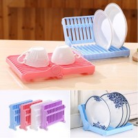 Rak Cuci Piring Lipat Folding Rack Tray Praktis