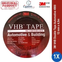 3M VHB Double Tape Automotive 4900 size 12mm x 4.5m -Double Tape Mobil