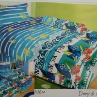 set sprei motif dory and nemo ukuran 180x200 t20