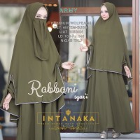 Rabbani 2 Gamis Syari by Intanaka busana muslim wanita
