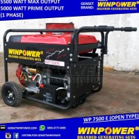 READY! GENSET - GENERATOR WINPOWER 5000 WATT - ELECTRIC STARTER - WP