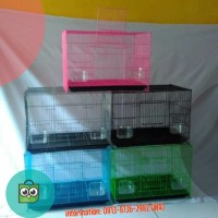 KANDANG BESI LIPAT (MEDIUM SIZE) U/ KUCING KITEN / BURUNG / AYAM