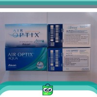 Softlens Bening Bulanan SIlicone Hydrogel Air Optix Aqua by Alcon