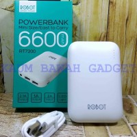 canggih Powerbank Robot RT7200 6600mAh Power Bank Original Vivan 6600