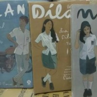 Buku paket 3 novel dilan 1990. dilan 1991, milea