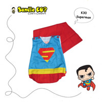 Pakaian Bayi Lucu Jumper Karakter Kostum Superhero Superman