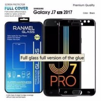 tempered glass anti gore kaca 5D full samsung galaxy J7 pro